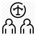 Empathy Justice Friends Icon