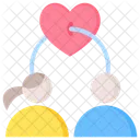 Empathy Couple Romance Icon