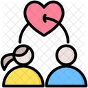 Empathy Couple Romance Icon