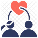 Empathy Couple Romance Icon