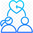 Empathy Couple Romance Icon