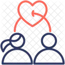 Empathy Couple Romance Icon