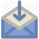 Empfangen E Mail Brief Symbol