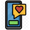 Empfehlen Feedback Mobile Symbol