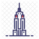 Empire State Gebaude USA Symbol