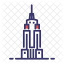 Empire State Building Usa Icon
