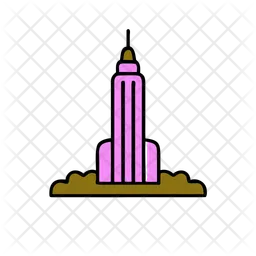 Empire state building  Icon