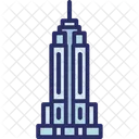 Empire State Building New York Manhattan アイコン