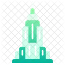 Empire State Skyscraper Building Icon