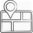 Carte Epingle Navigation Icon