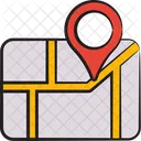 Carte Epingle Navigation Icon