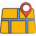 Carte Epingle Navigation Icon