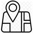 Emplacement Epingle De Localisation Navigation Sur La Carte Icône