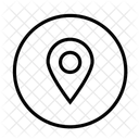 Localisation Epingle Navigation Icon