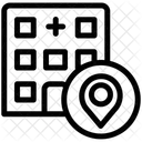 Emplacement Pointeur Pointeur De Clinique Icône