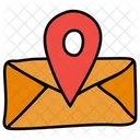 Emplacement Du Message Adresse E Mail GPS Icon