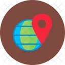 Emplacement Global Terre Monde Icon