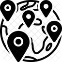 Emplacement mondial  Icône