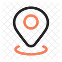 Emplacement Epingle Navigation Icon