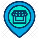 Emplacement Epingle Boutique Icon