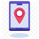 Localisation mobile  Icon