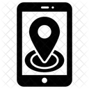 Localisation Mobile Navigation En Ligne Navigation Directionnelle Icône