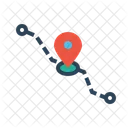Localisation Navigation Epingle Icône