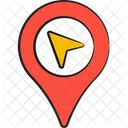 Emplacement Pointeur De Localisation Carte Icon