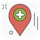 Navigation Epingle Hopital Icon