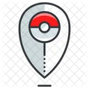 Localisation Pokemon Pokeball Icône