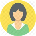 Empleado Mujer Chica Icon