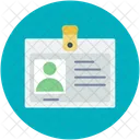 Empleado Tarjeta Identidad Icon