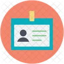 Empleado Tarjeta Identidad Icon