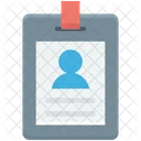 Empleado Tarjeta Identidad Icon