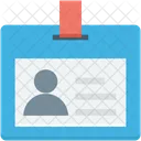 Empleado Tarjeta Identidad Icon