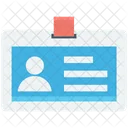 Empleado Tarjeta Identidad Icon