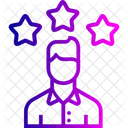 Oficina Empleado Hombre Icono