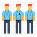 Oficina Empleado Personas Icono