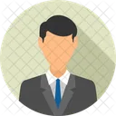 Empleado Masculino Avatar Empleado Icono