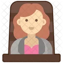 Mujer empleadora  Icono