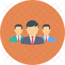 Empleados Equipo Personal Icon