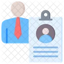 Employé  Icône