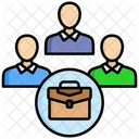 Employee Workforce Teamwork Icon