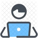 Work Working Computer User Icon