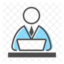 Employee Office Staff Icon