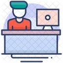 Business Employee Process Icon
