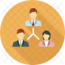 Employee Team Workflow Icon