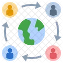 Employee Exchange Global Icon