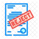 Employee Reject Deny Icon