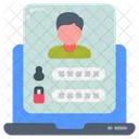 Employee Account Employee Profile Employee Benefits Symbol